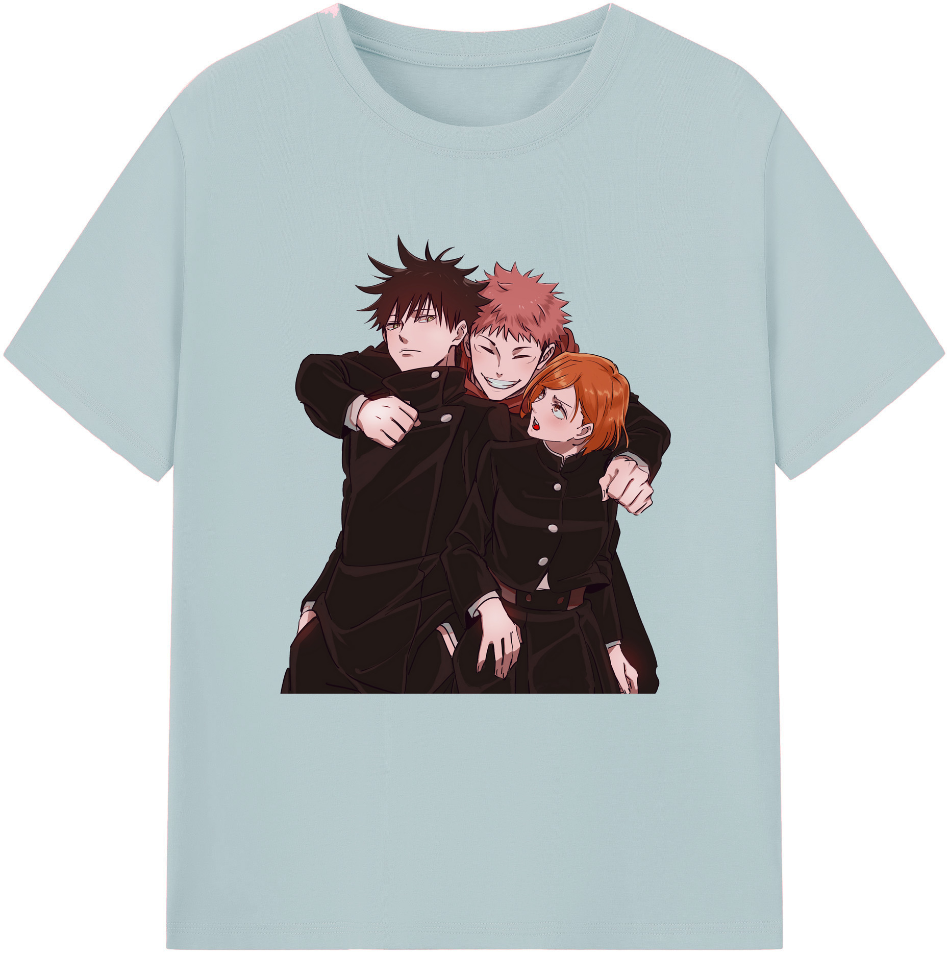 （画像用） 呪術廻戦 Jujutsu Kaisen 綿100％半袖Tシャツ（フロントプリント）